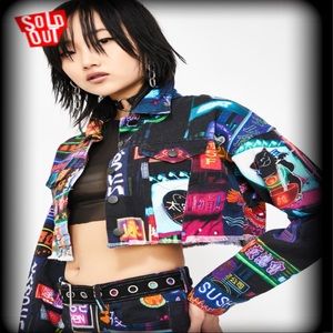 🔥❤️🔥 MIDNIGHT CITY DENIM JACKET